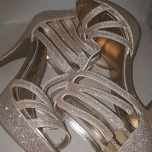 Gold Shimmer Sandal